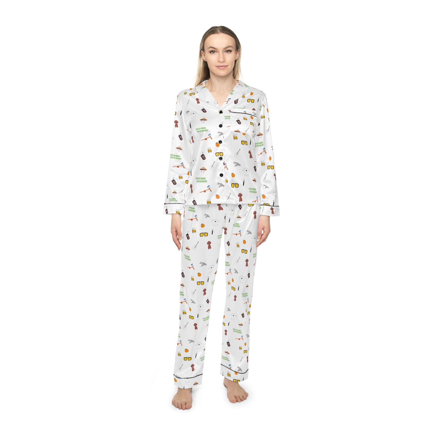 Suga's Favorite Things - Satin Pajamas