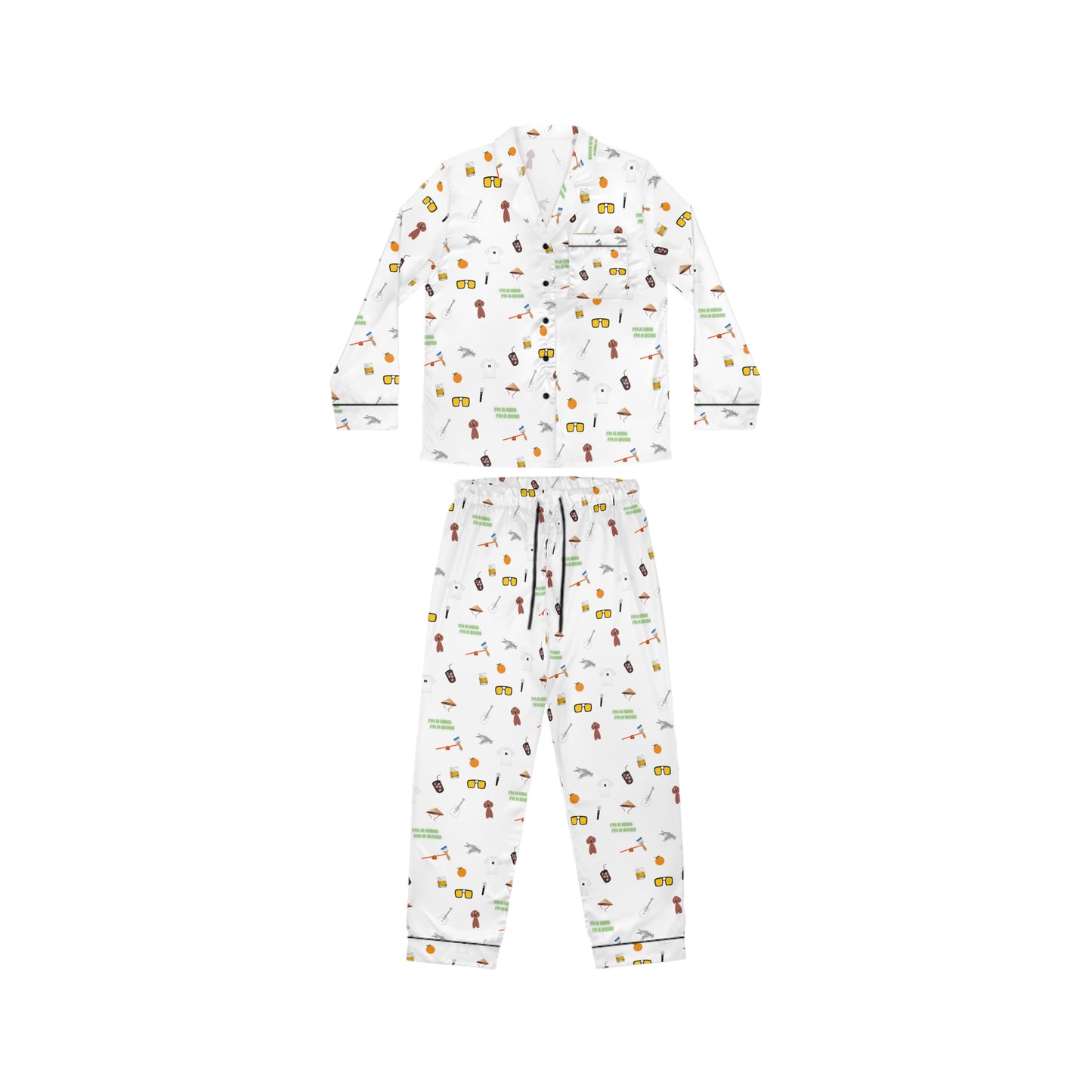 Suga's Favorite Things - Satin Pajamas