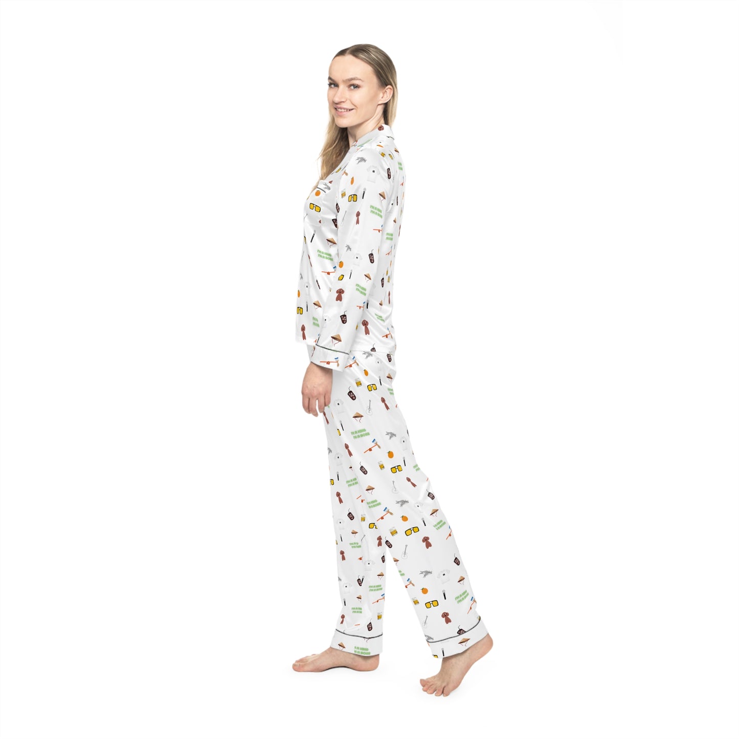 Suga's Favorite Things - Satin Pajamas