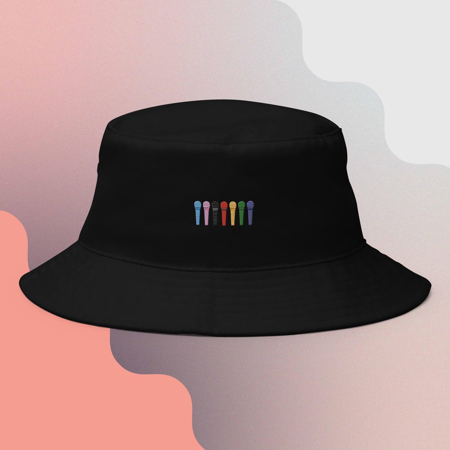 Bangtan Mic Colors Bucket Hat